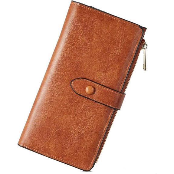 BOSTANTEN Leather RFID Wallet with Card Holder