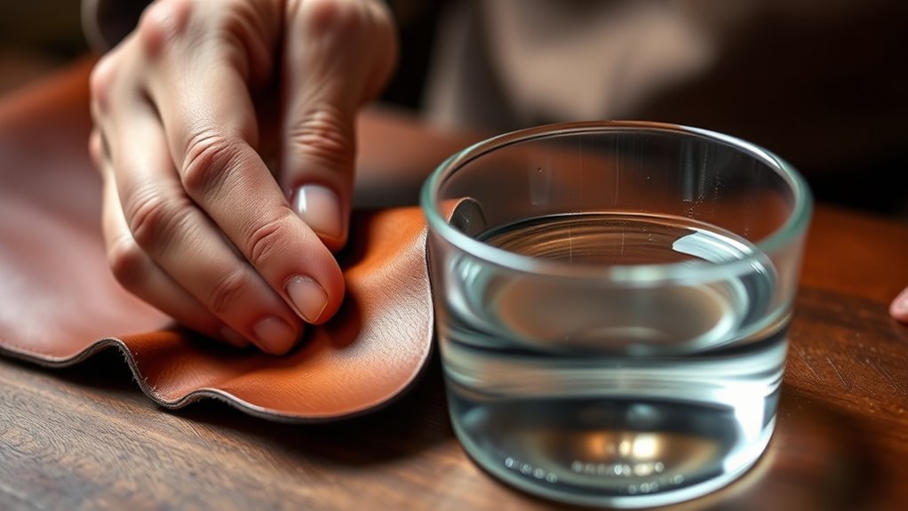 leather water resistance testing