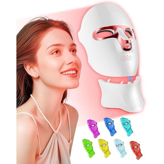 FOLOKE LED Face & Neck Light Therapy Mask