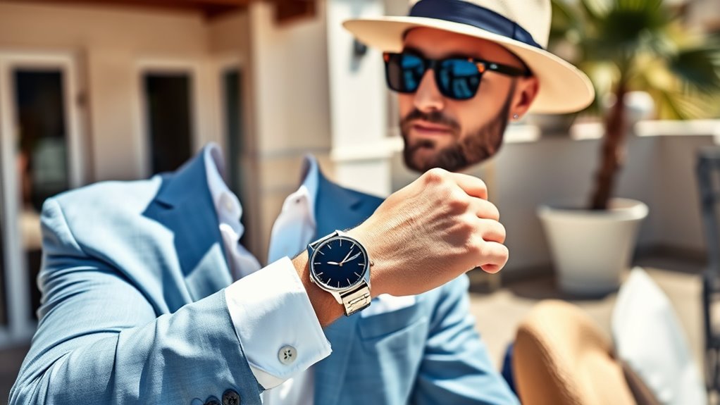 lightweight water resistant summer watches