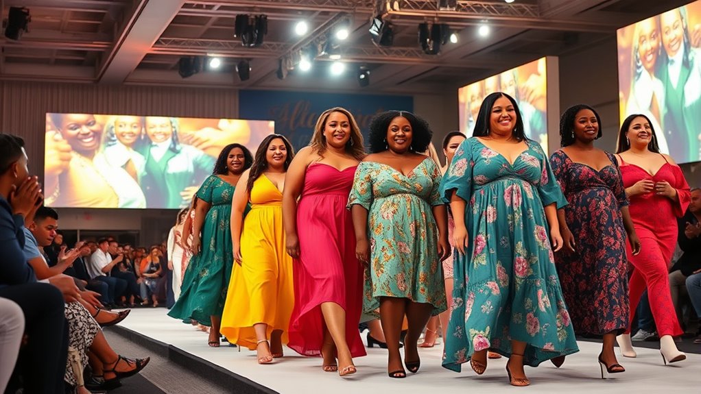 limited plus size model visibility
