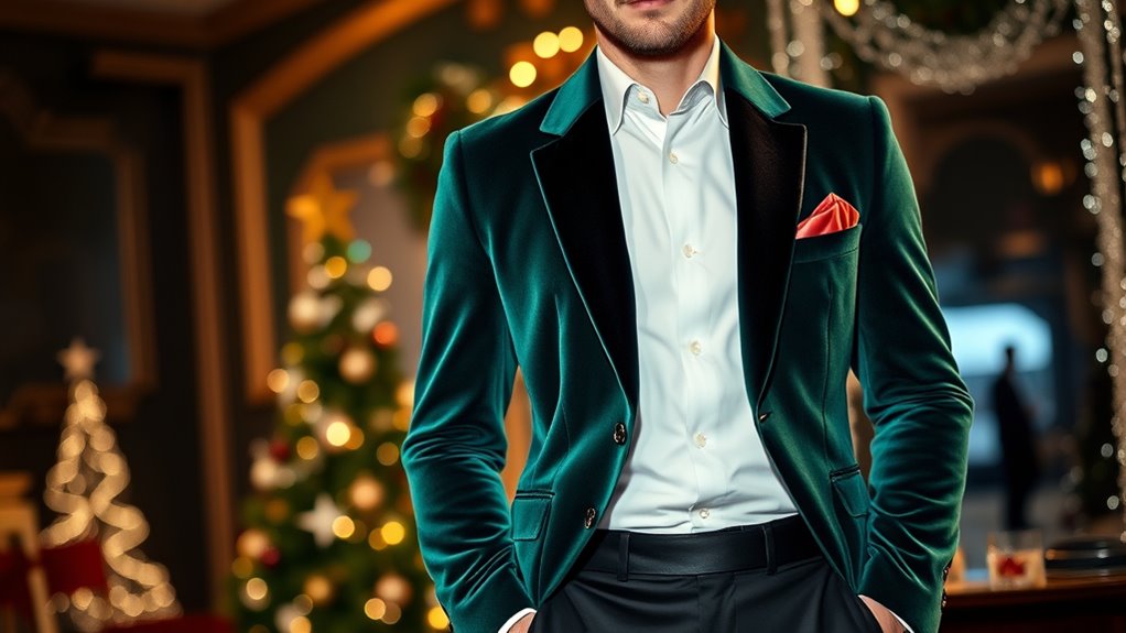 luxurious festive fabric ensembles