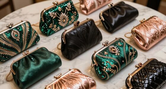 luxury designer evening clutches