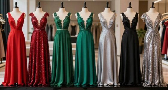 luxury evening dress selections