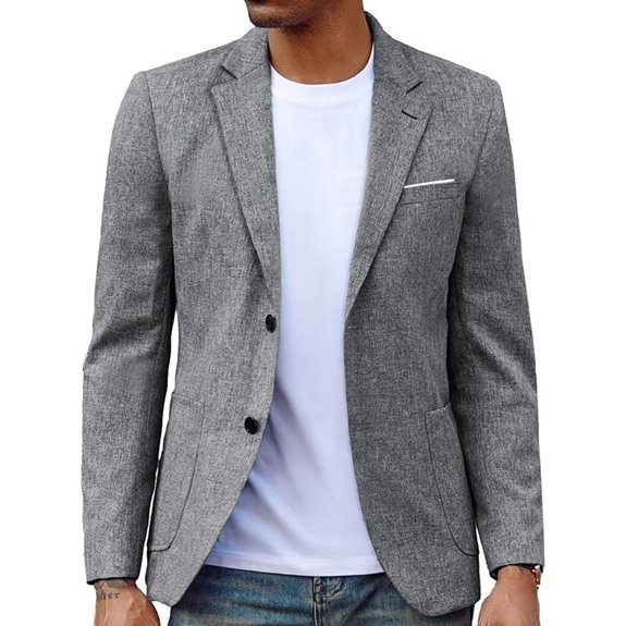PJ PAUL JONES Men's Lightweight Casual Blazer