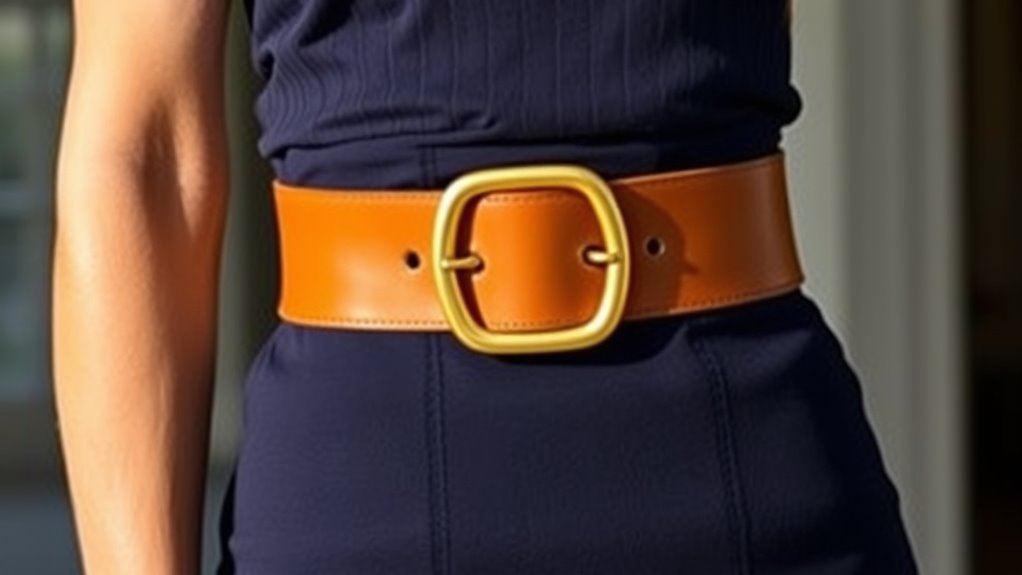 match belt and buckle
