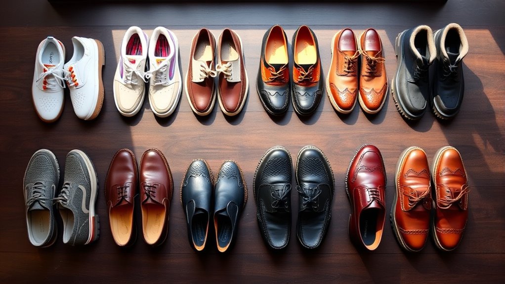 match shoes to occasions