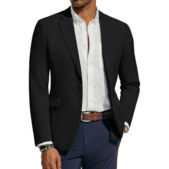 PJ PAUL JONES Men's Lightweight Casual Blazer