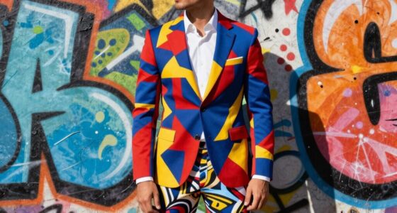 men s bold patterned fashion