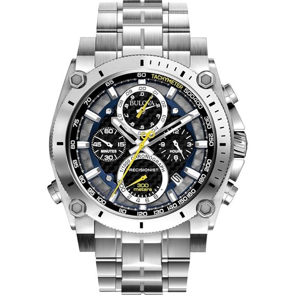 Bulova Men's Icon Chronograph Watch with Mineral Crystal