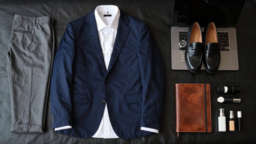 men s business travel essentials