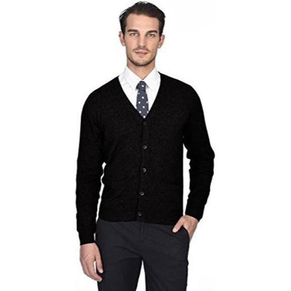 State Cashmere Men's 100% Pure Cashmere Cardigan