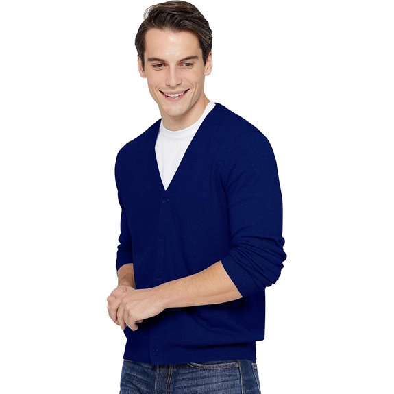 State Cashmere Men's Pure Cashmere Cardigan