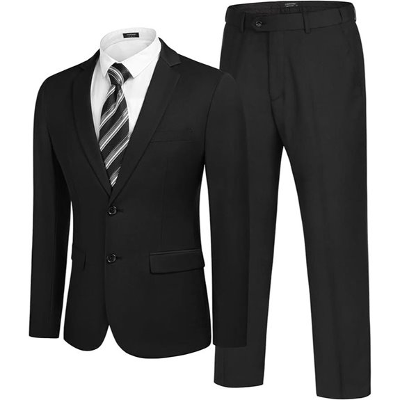 COOFANDY Men's 2-Piece Suit for Formal Events