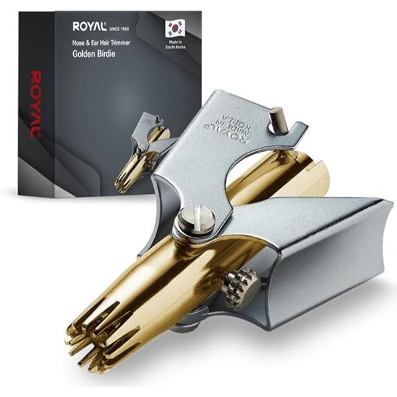 Royal Gold Nose Hair Trimmer for Men