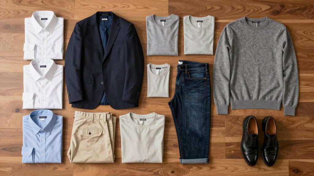 men s minimalist versatile clothing