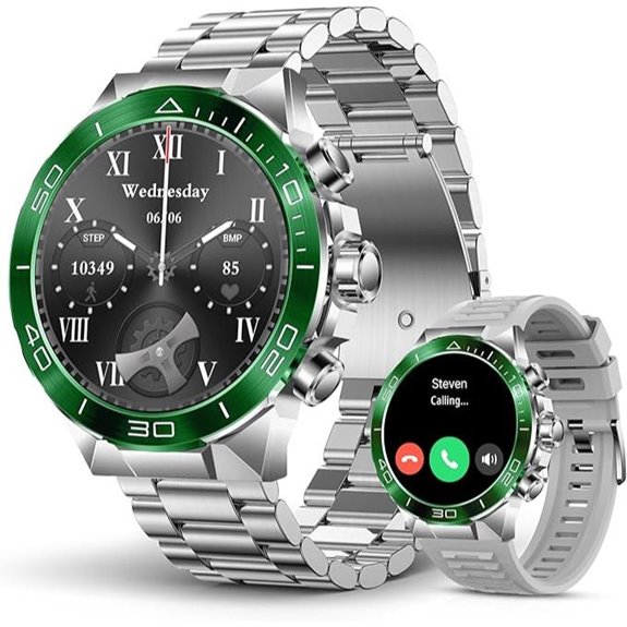 SOUYIE Rugged Smartwatch for Men with Blood Oxygen