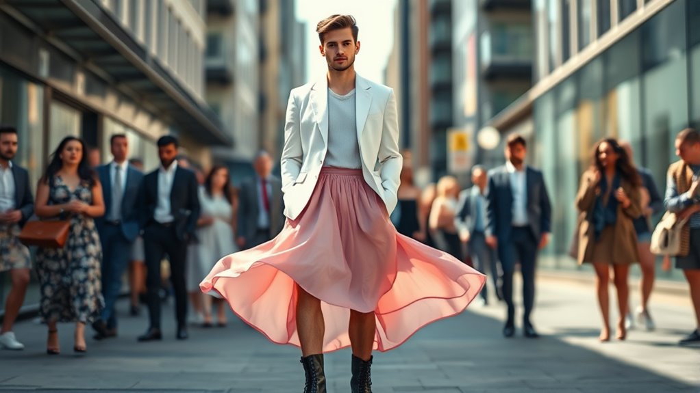 men s skirts redefining fashion