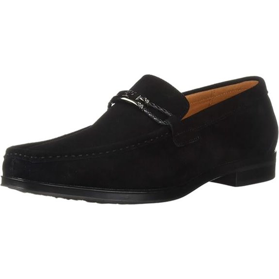 STACY ADAMS Men's Neville Moc-Toe Slip-on Penny Loafer