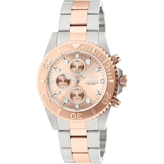 Invicta Men's 19157 Pro Diver Analog Display Japanese Quartz Gold Watch