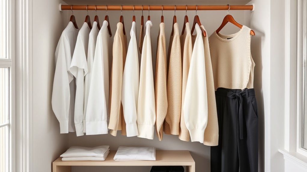 minimal versatile sustainable wardrobe