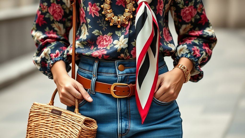 mix vintage with modern