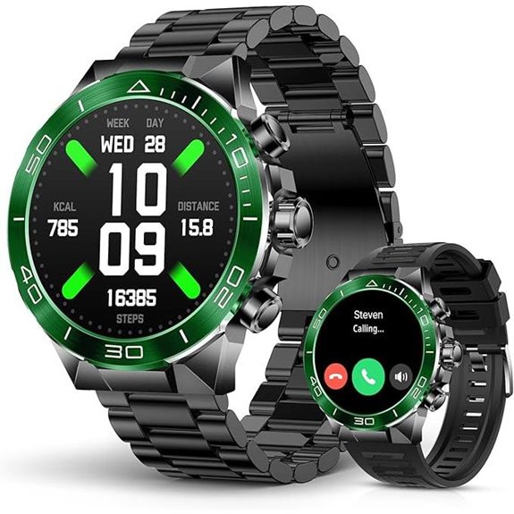 Souyie Men's Luxury Smartwatch with HD Bluetooth Calling