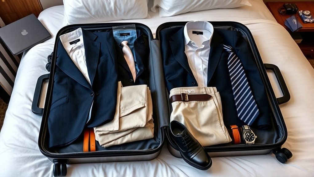 organize pack and prepare