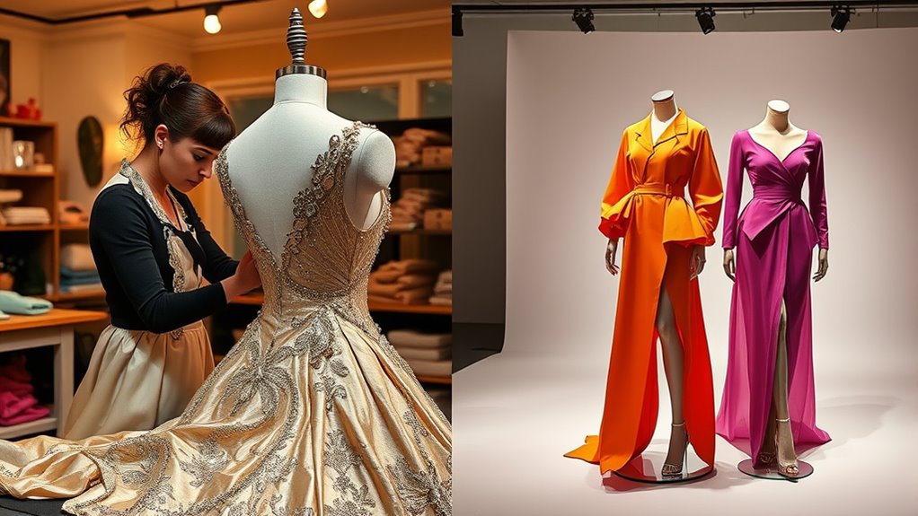 origins of luxury and mass production