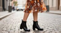 pairing ankle boots outfits
