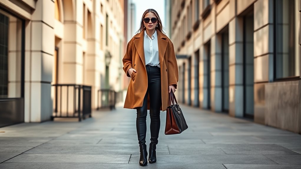 polished leggings accessory pairing