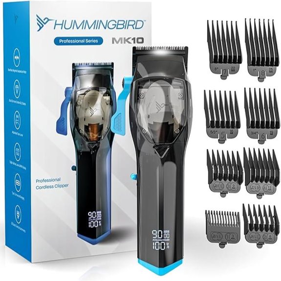HUMMINGBIRD MK10 Pro Hair Clippers with Accessories
