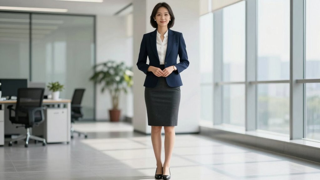 professional women s interview attire