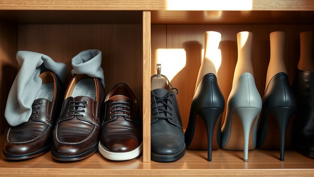 proper shoe storage techniques