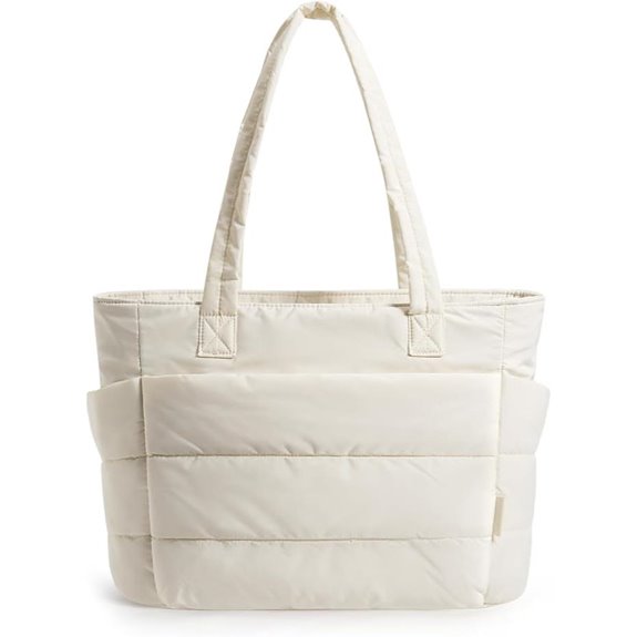 BAGSMART Puffy Tote Bag for Women