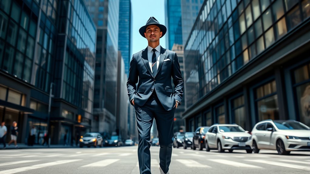 sleek coordinated wardrobe essentials