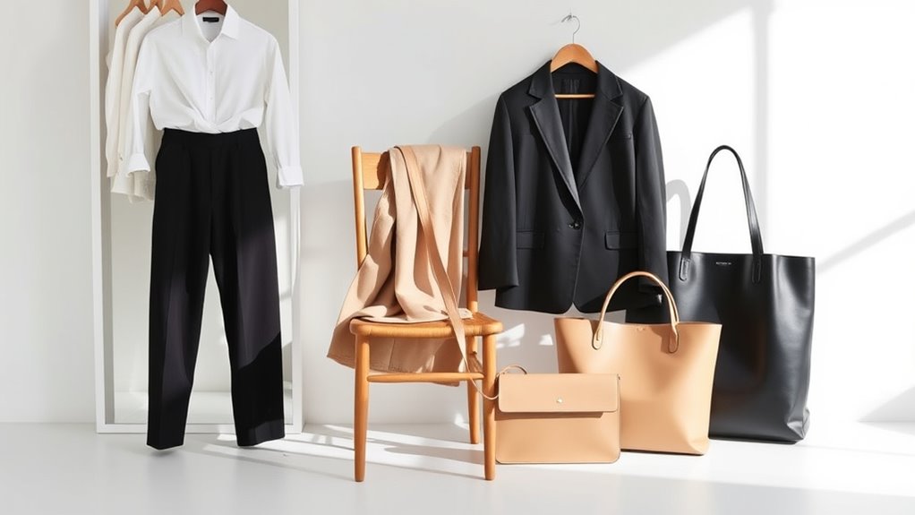 sleek versatile organized practical