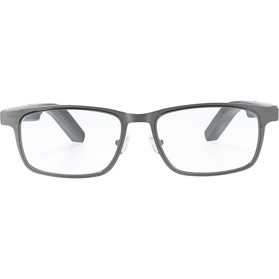 Titanium AI Smart Glasses with Translation & Audio