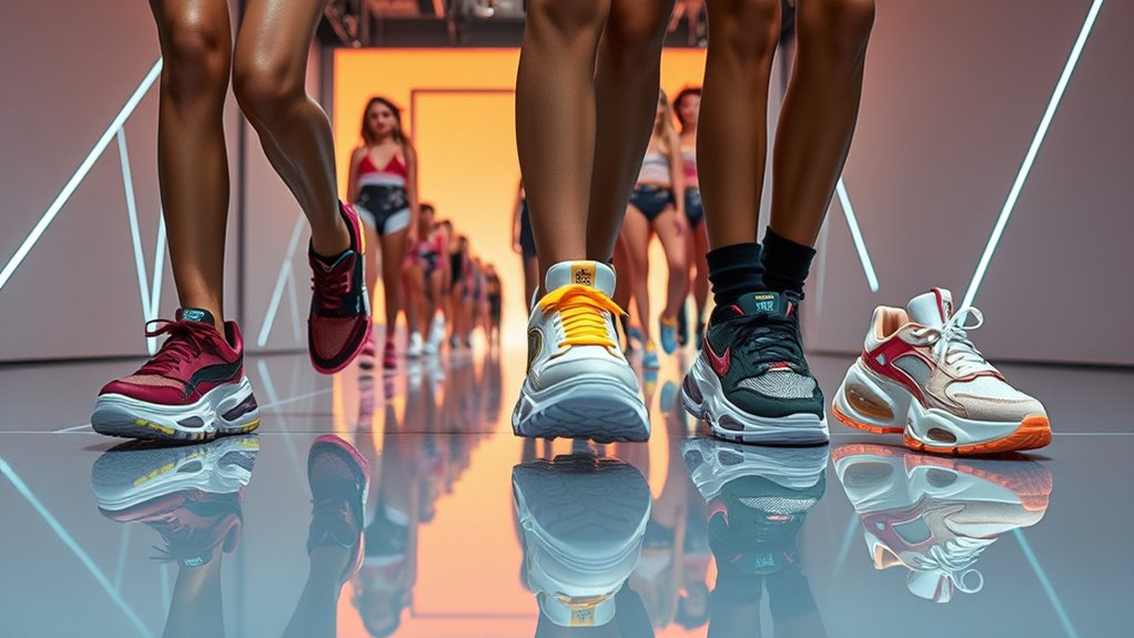 sneakers elevate high fashion