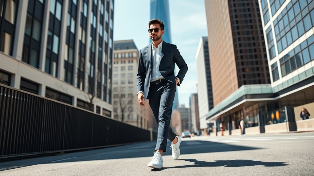 sneakers elevate versatile outfits