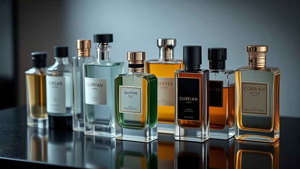 start with lighter fragrances