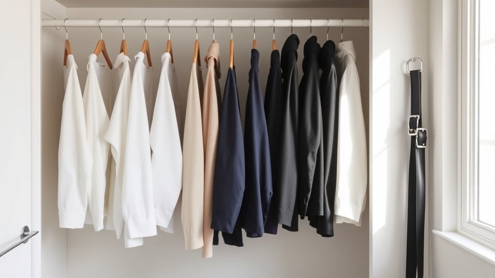 streamline wardrobe with essentials