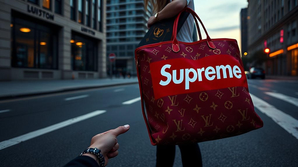 streetwear and luxury rivalry