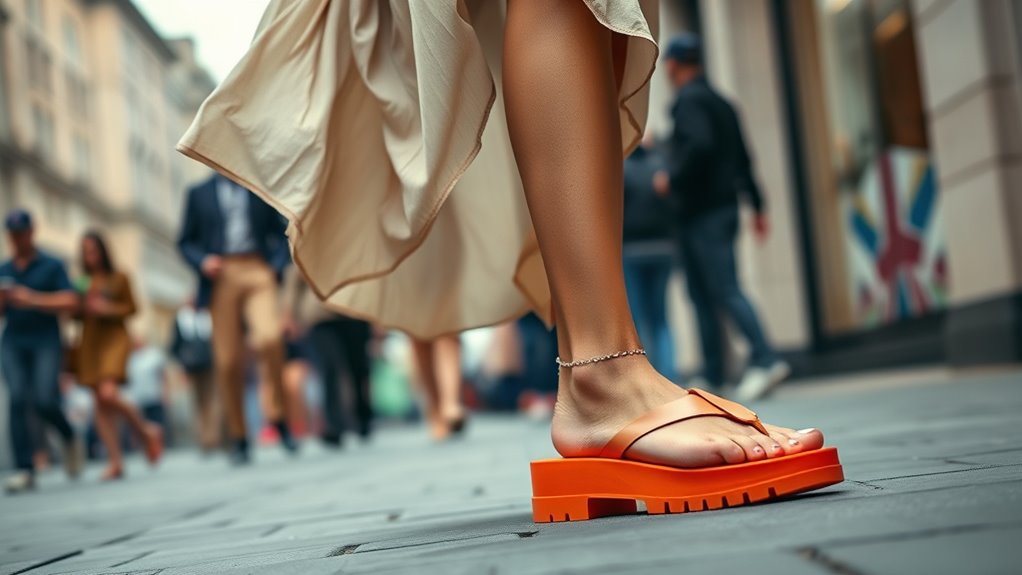 stylish casual sandal pairing