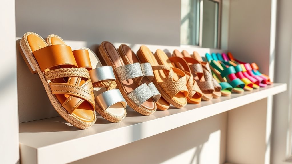 stylish practical summer sandals