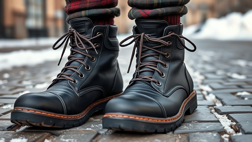 stylish practical winter footwear