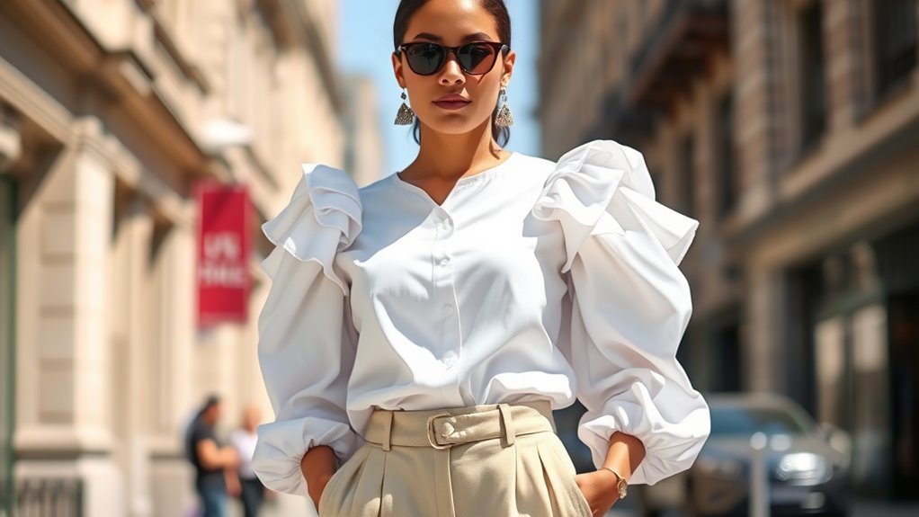 stylish statement sleeve outfits