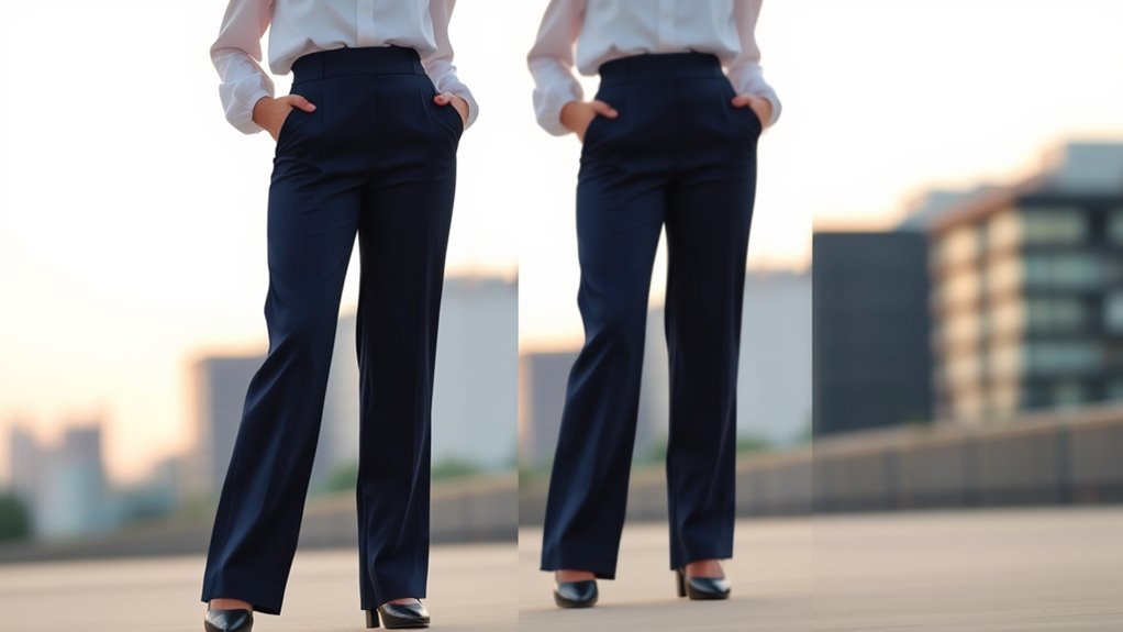 tall elongated balanced proportionate