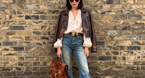 thrifted fashion with modern flair