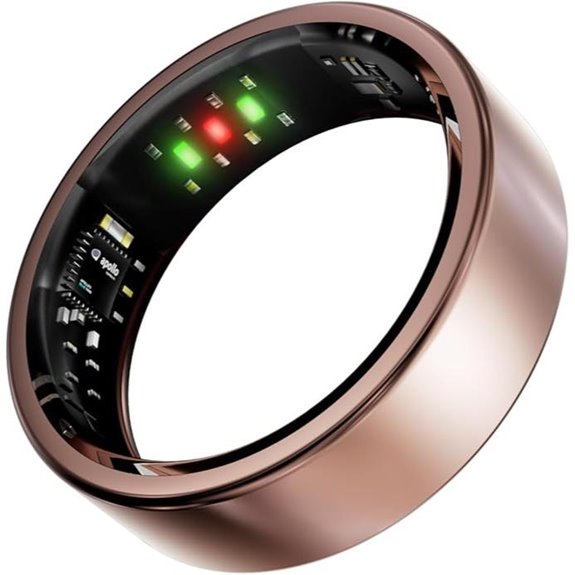Vic Titanium Smart Ring with 7-Day Battery